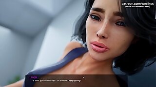 Petite stepsister is attempting out a cute pink vibrator on her nice youthful virgin pussy l My sexiest gameplay moments l Milfy City l Part #13