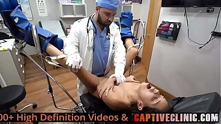 Doc Tampa Takes Aria Nicole's Virginity While She Gets Lesbian Conversion Therapy From Nurses Channy Crossfire & Genesis! Full Movie At CaptiveClinicCom!